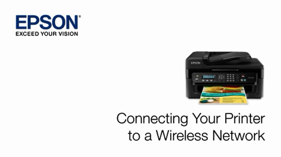 epson wf 2530 wireless setup